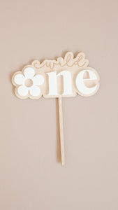 Cake topper Wild One - Marguerite