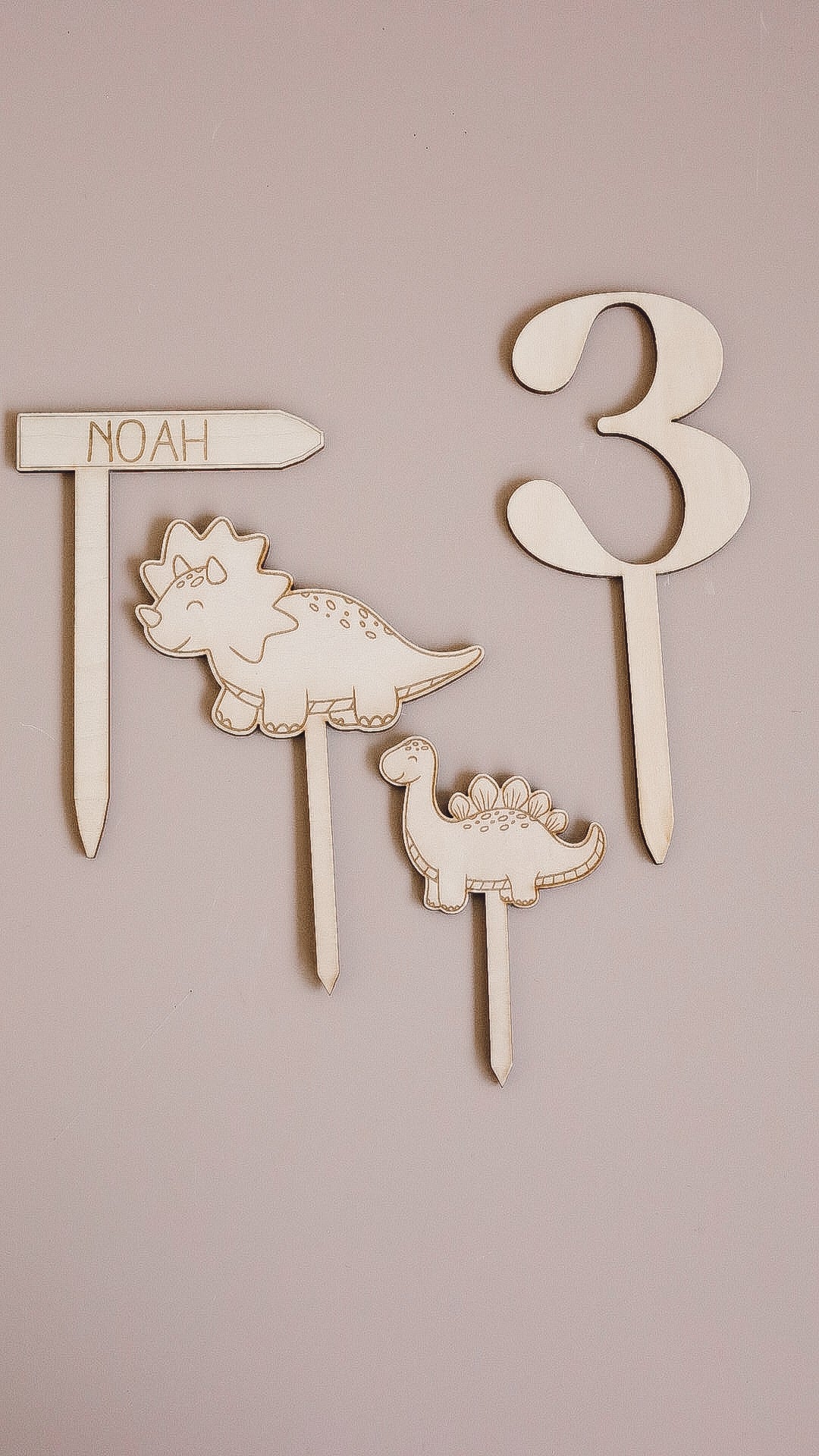 Cake Topper "Dino"