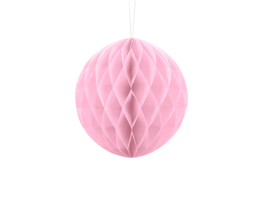 Boule en papier de soie – rose – 20cm – Atelier Romy
