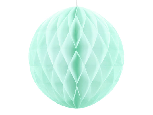 Balle en papier de soie – gris clair – 30 cm – Atelier Romy
