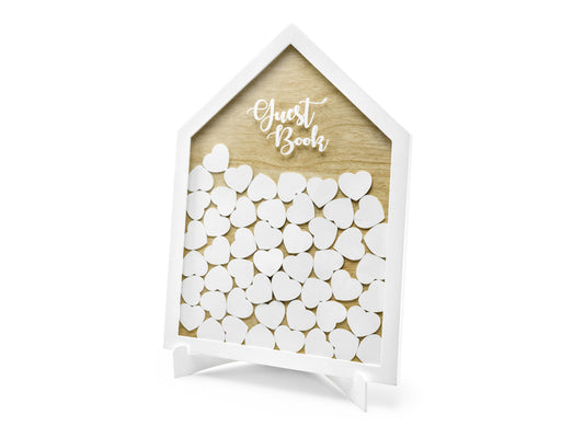 Livre d’or en bois – 30,5 × 43 cm