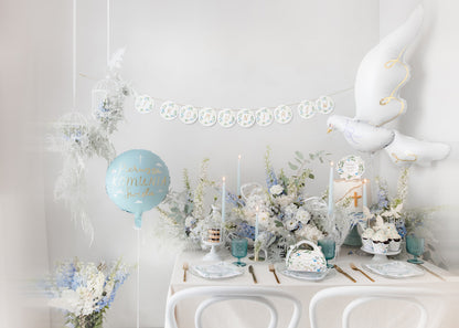 Décorations pour cupcakes colombes – Lot de 6
