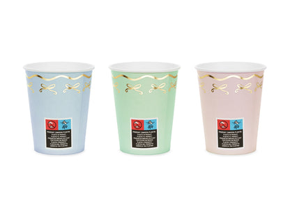 Gobelets Nœuds, assortiment, 220 ml – lot de 6 pièces