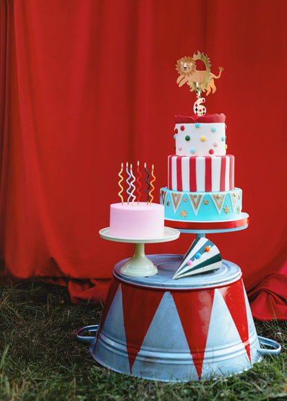 Cake topper lion – Décoration gâteau Cirque