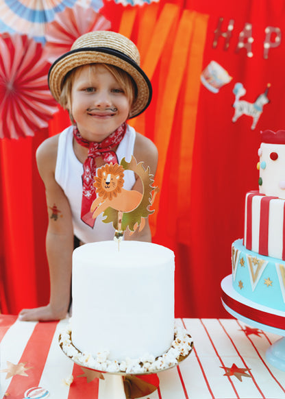 Cake topper lion – Gâteau anniversaire Safari
