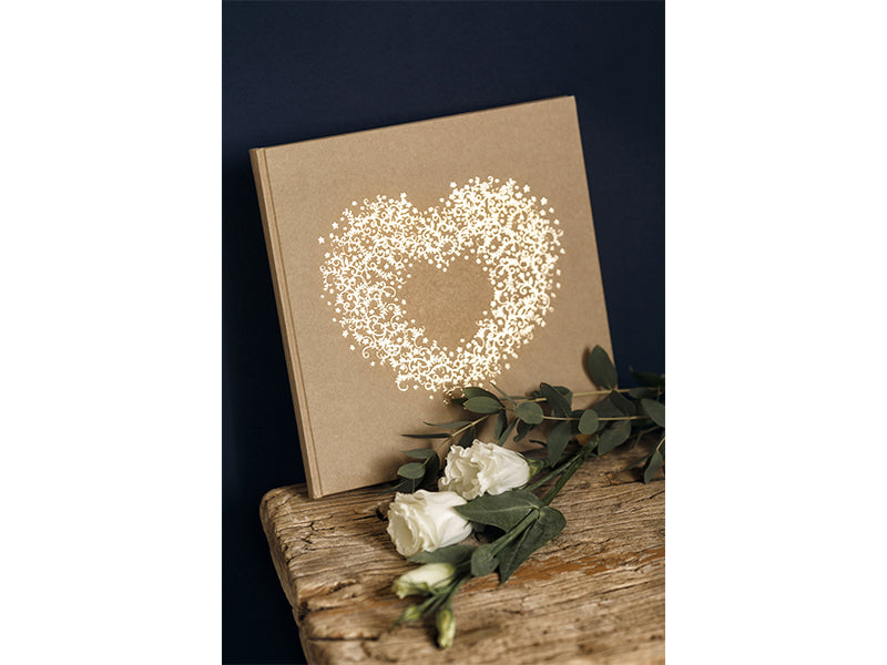 Livre d'or, 20.5 x 20.5cm, 22 feuilles