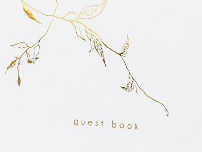 Livre d’or blanc – 20 × 24,5 cm – 22 feuilles