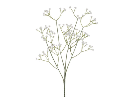 Fleur artificielle - Gypsophile, 62 cm, blanche