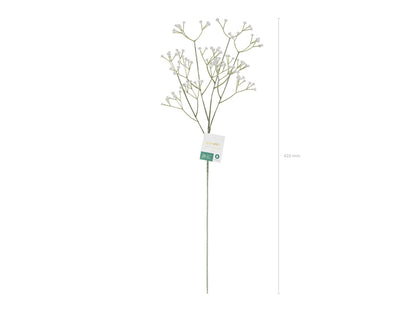 Fleur artificielle - Gypsophile, 62 cm, blanche