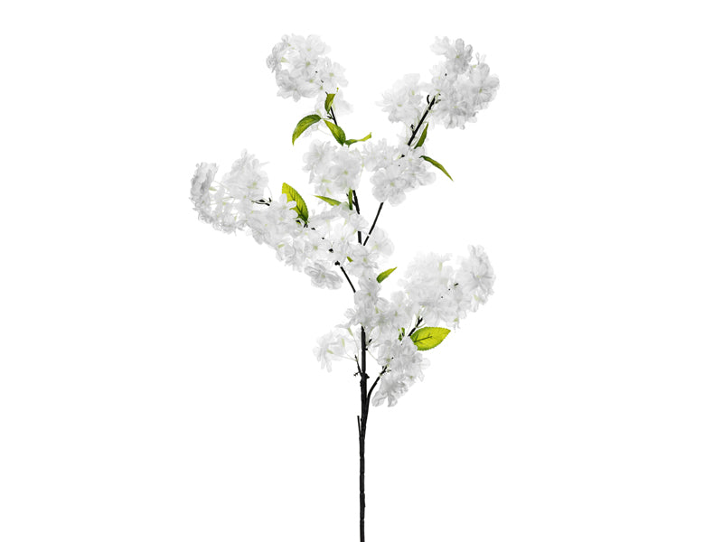 Fleur artificielle - Cerisier en Fleurs, 97 cm, blanche