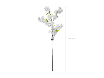 Fleur artificielle - Cerisier en Fleurs, 97 cm, blanche