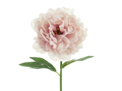 Fleur artificielle- Pivoine, 35 cm, rose pâle