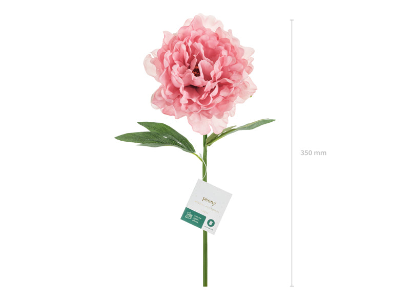 Fleur artificielle - Pivoine, 35 cm, rose