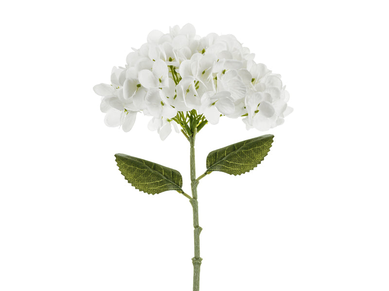 Fleur artificielle- Hortensia, 35 cm, blanche