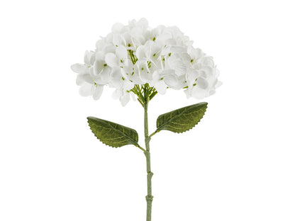 Fleur artificielle- Hortensia, 35 cm, blanche