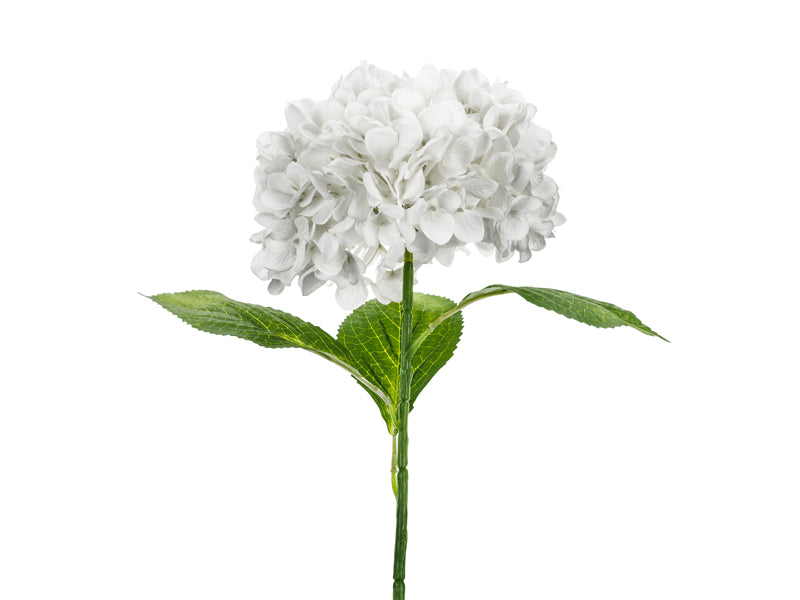 Fleur artificielle- Hortensia Premium, 69 cm, blanche