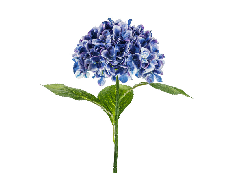 Fleur artificielle - Hortensia Premium, 69 cm, bleu marine