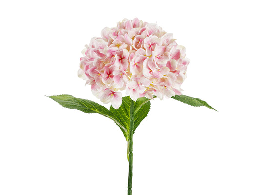 Fleur artificielle - Hortensia Premium, 69 cm, rose clair