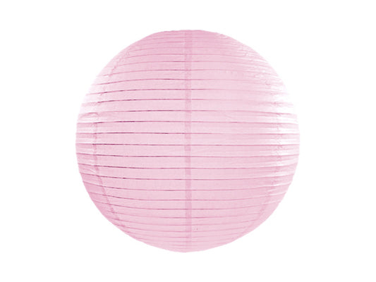 Lanterne en papier – rose clair – 35cm – Atelier Romy