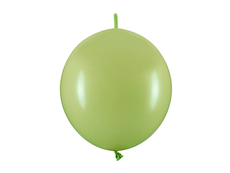 Ballons à relier vert olive 33 cm – Lot de 20