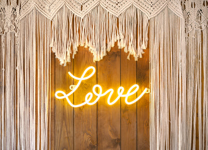 Neon LED - Love, blanc, 61x27.4 cm