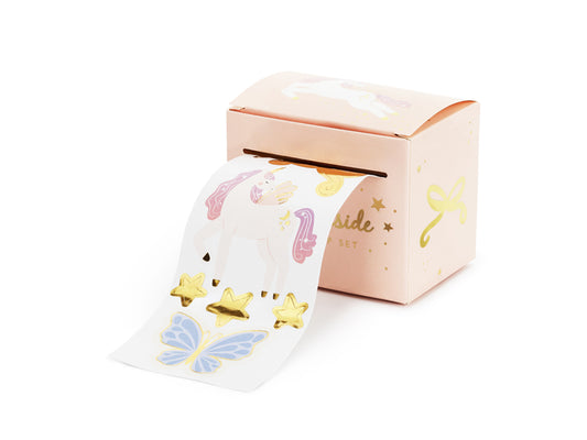 Autocollants Licornes, assortiment – lot de 3 pièces