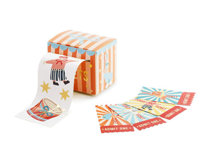 Stickers et billets de cirque – Kit décoration