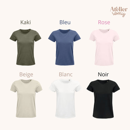 Tee shirt femme "A personnaliser"