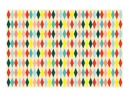 Nappe à losanges colorés – Anniversaire Cirque