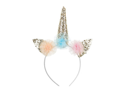 Serre-tête corne de licorne, assortiment, 26,5x17,2 cm