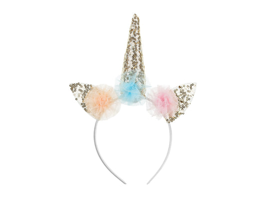 Serre-tête corne de licorne, assortiment, 26,5x17,2 cm