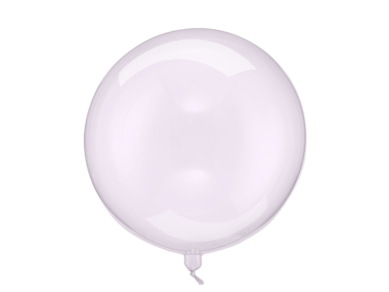 Ballon bulle – 40cm – violet transparent – Atelier Romy
