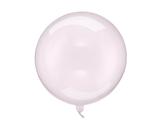 Ballon bulle – 40cm – rose transparent – Atelier Romy
