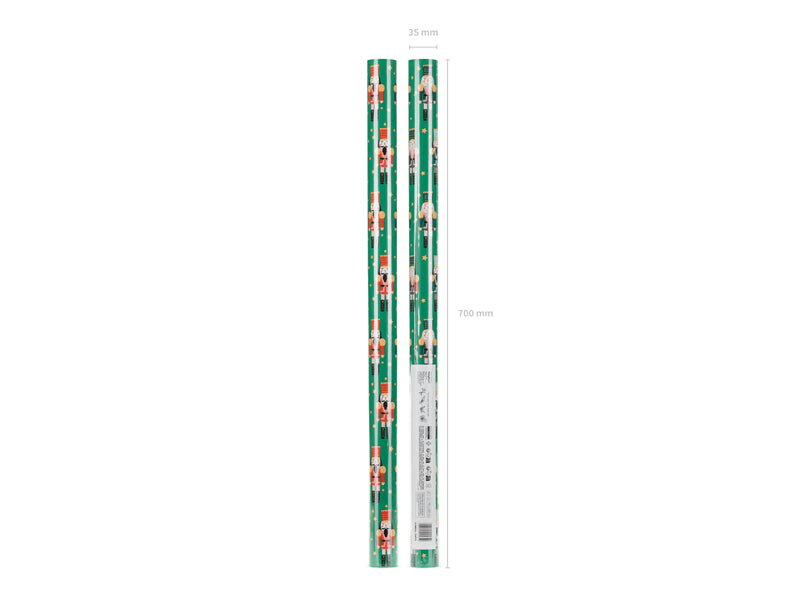 Papier cadeau – Casse-Noisette, 70 × 200 cm