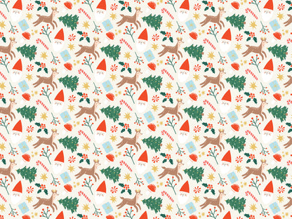 Papier cadeau – Joyeux noël, 70 × 200 cm