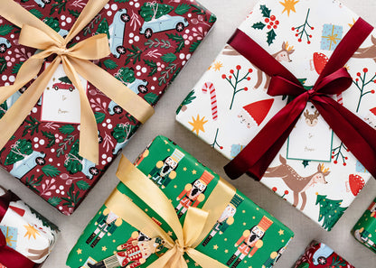 Papier cadeau – Joyeux noël, 70 × 200 cm