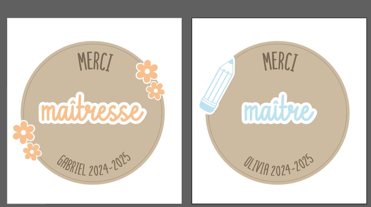 Magnet "Collection fin d'année"