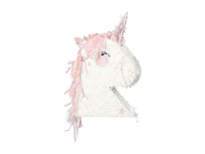 Pinata pliable - Tête de licorne, 41x48x10 cm