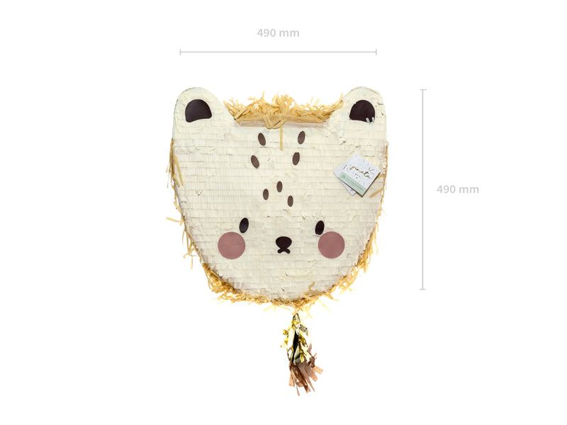 Piñata tête de lion – Anniversaire Safari