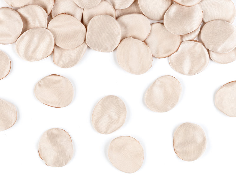 Pétales de rose en sachet, beige (1 pqt. / 100 pc.)
