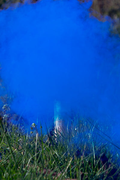 Fumigènes Gender Reveal It’s a Boy – Lot de 5, bleue