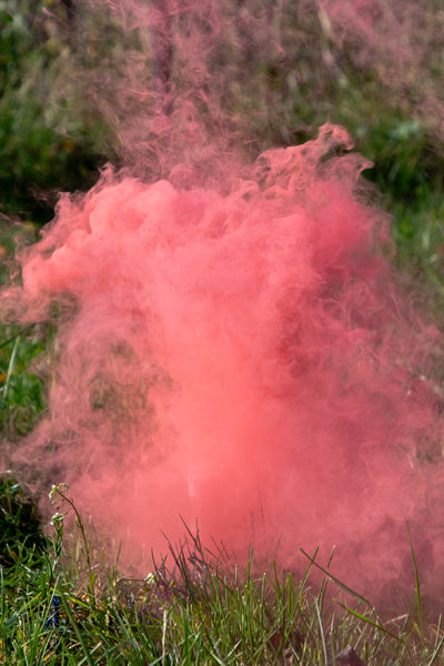 Fumigènes Gender Reveal It’s a Girl – Lot de 5, rose