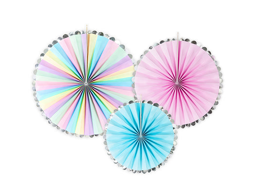 Rosaces décoratives Licorne Assortiment – lot de 3 pièces