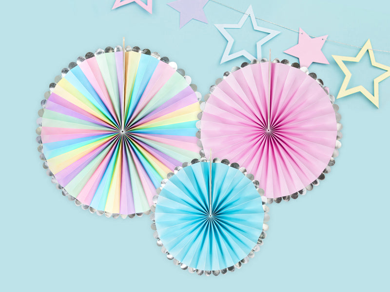 Rosaces décoratives Licorne Assortiment – lot de 3 pièces