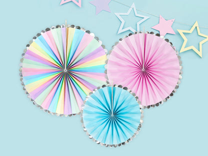 Rosaces décoratives Licorne Assortiment – lot de 3 pièces