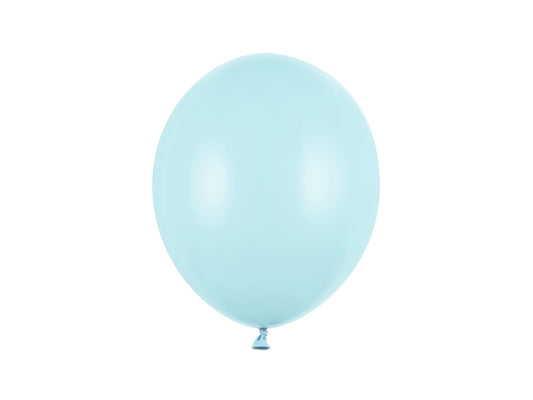 Ballon Strong 27cm – Bleu clair pastel (lot de 100 pièces) – Atelier Romy
