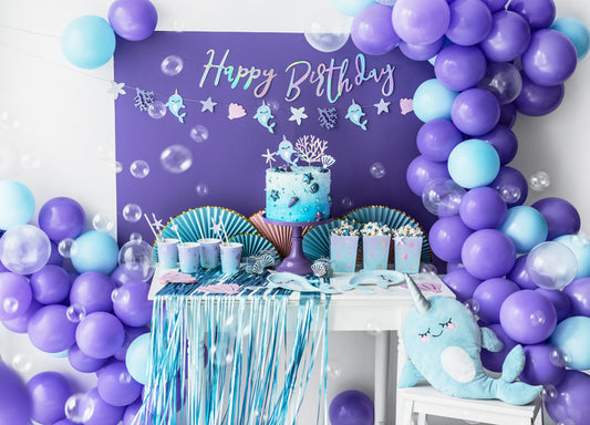 Ballons Strong 27cm – Bleu lavande pastel (lot de 100 pièces) – Atelier Romy