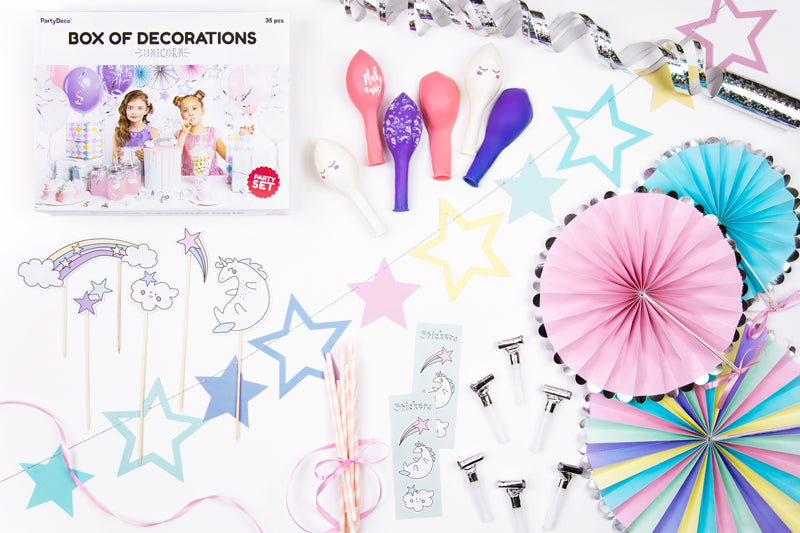 Kit décoration de fête Licorne