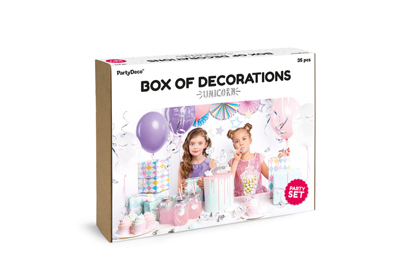 Kit décoration de fête Licorne