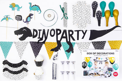 Kit décoration de fête - Dinosaurees